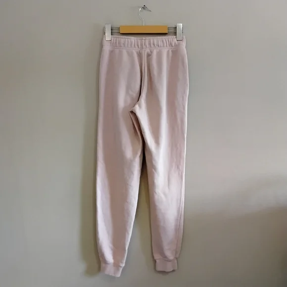 Nike Pastel Pink Jogger Sweatpants with Crochet Flower & Logo – Size XS GUC - Picture 10 of 15